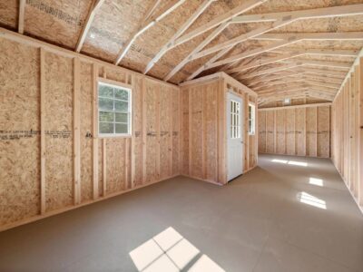 interior of a portable building waycross ga