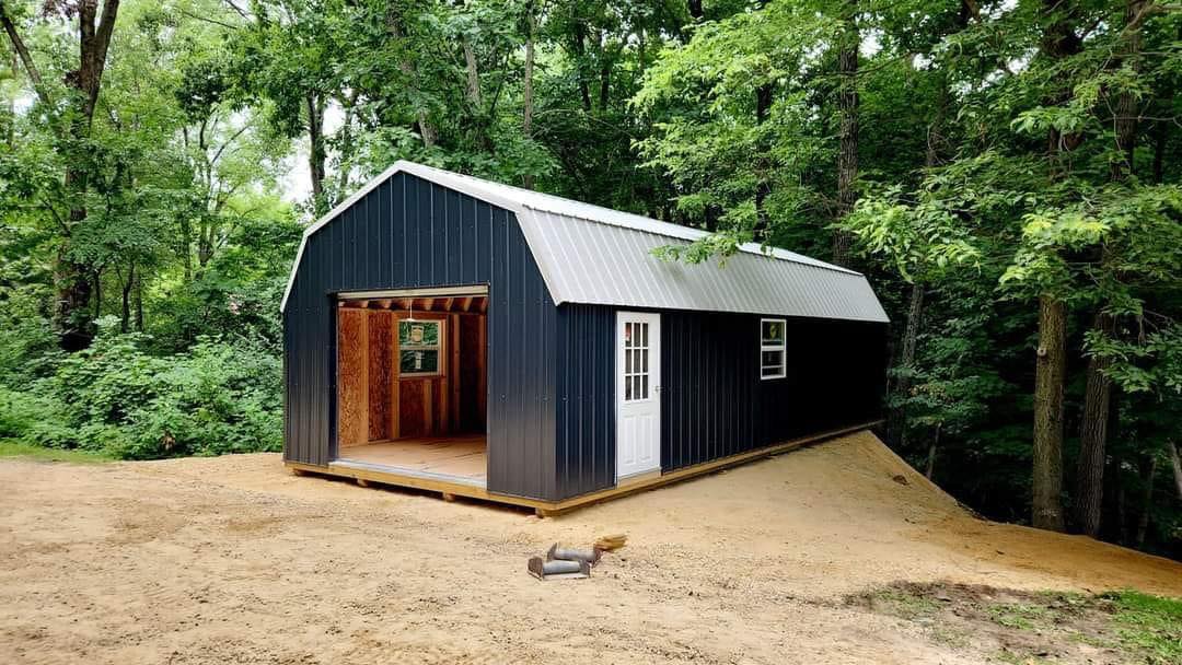 Custom portable office building delivered in Waycross GA