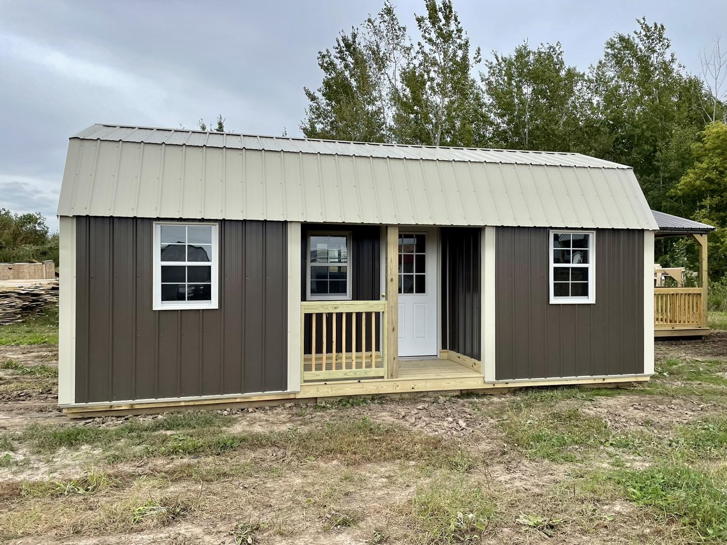 Custom portable office building delivered in Waycross GA