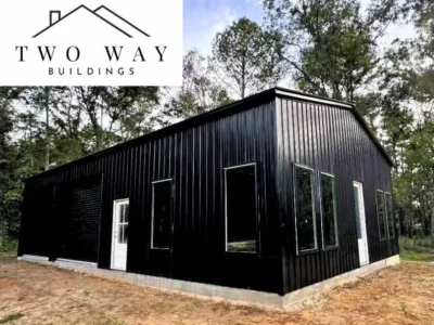 Custom metal garage 30x50 in Waycross GA