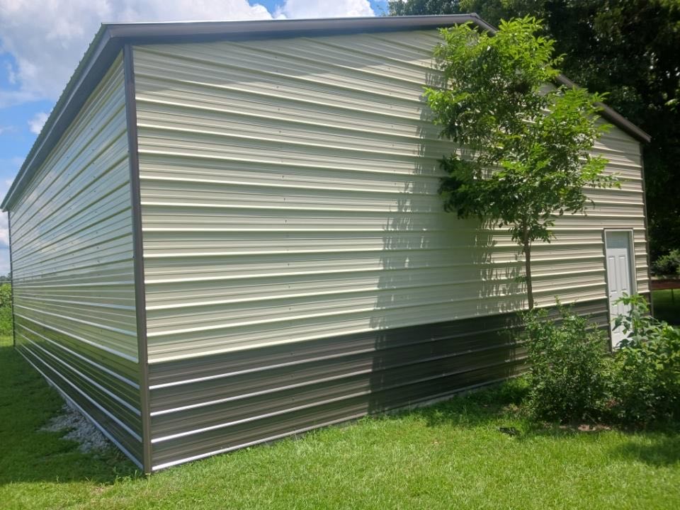 custom metal garage 