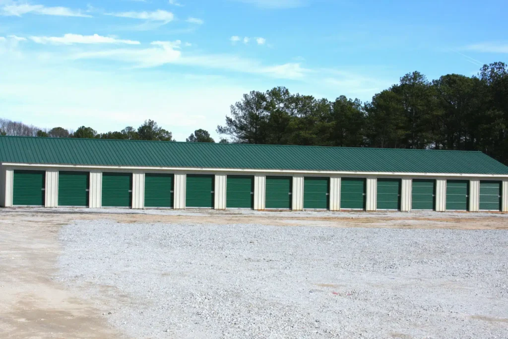 custom metal self storage units 