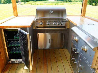Premier Oasis portable backyard kitchen pavilion in Waycross GA