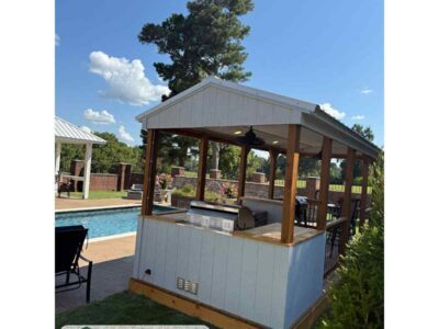 Premier Oasis portable backyard kitchen pavilion in Waycross GA