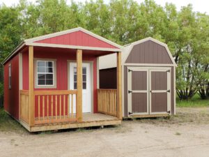 portable building for storage use