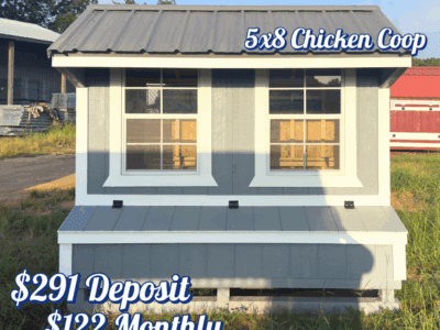 Chicken coop ready for delivery in Waycross Georgia