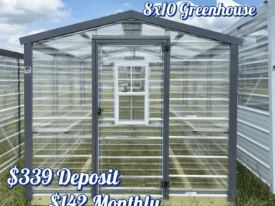greenhouse ready for delivery Waycross Georgia
