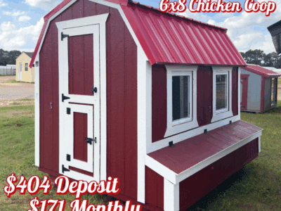 Chicken Coop ready for delivery in Waycross Georgia