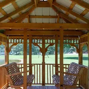 Glider House Rectangle Gazebo Waycross Georgia