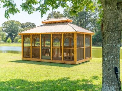 Glider House Rectangle Gazebo Waycross Georgia