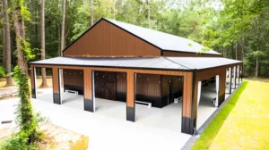 metal building for garage and home in Waycross Georgia