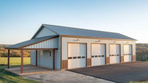 Custom metal building and garage in Waycross Georgia