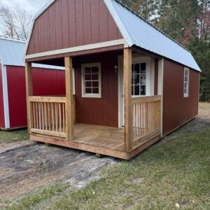 REPO 10X24 Lofted Barn Cabin -Waycross GA