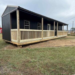 12x40 Center Cabin Extended Porch Waycross GA