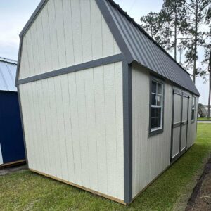 10x20 Side Lofted Barn Portable Building Waycross Georgia