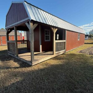 REPO 12x40 Premier Lofted Barn Cabin - Waycross GA