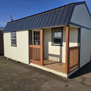 side lofted barn cabin