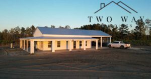 Recent metal building project in Waycross Georgia