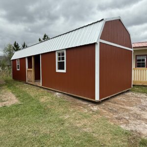 12x36 Center Lofted Barn Cabin Repo - Waycross GA