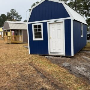 10X20 side lofted barn with walk in door for sale in waycross georgia