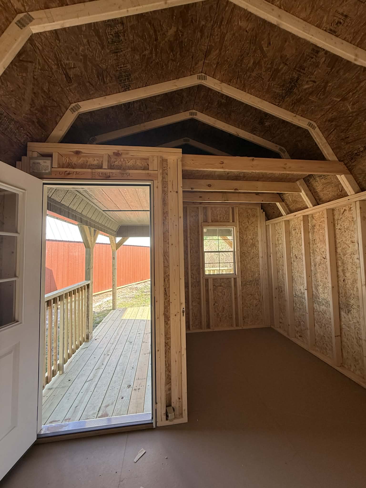 12x32 Premier Lofted Barn Cabin - Waycross, GA - Image 3
