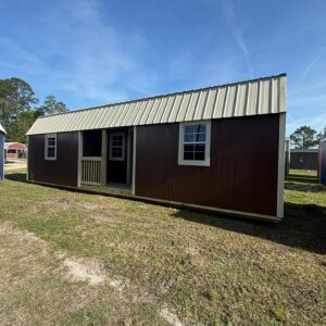 12x32 Center Lofted Barn Cabin - Waycross, GA