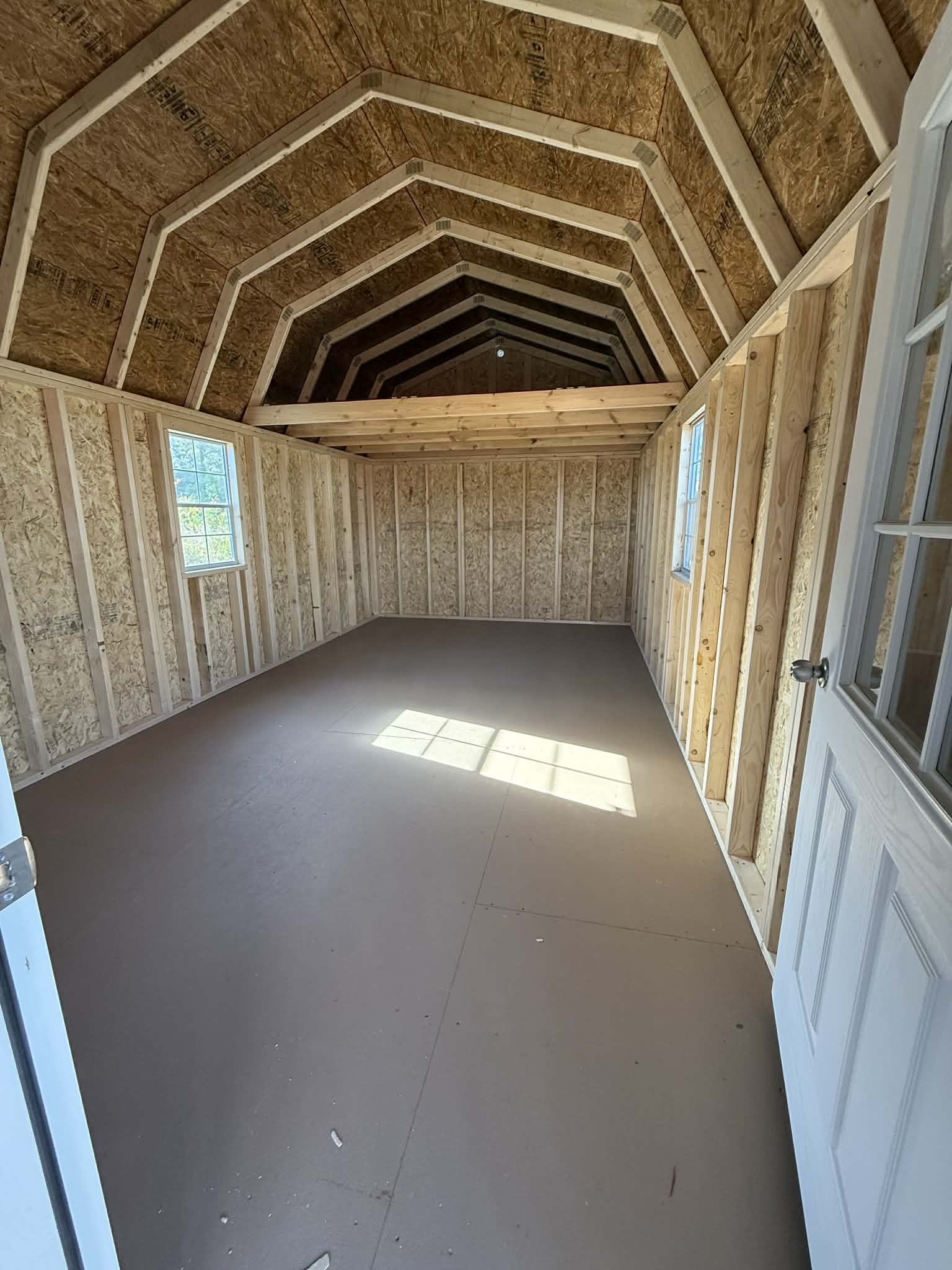 12x32 Premier Lofted Barn Cabin - Waycross, GA - Image 2